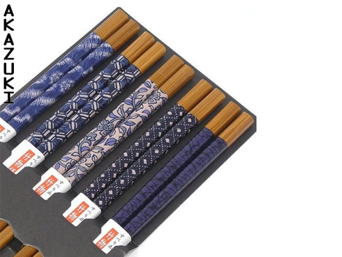 Aizome chopsticks set